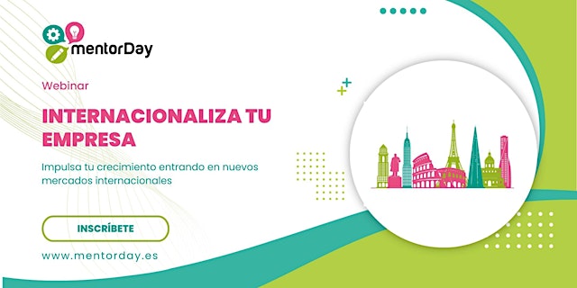 Imagen principal de Webinar: Internacionaliza tu empresa