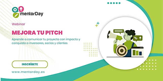 Imagen principal de Webinar: Mejora tu Pitch