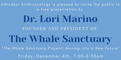 The Whale Sanctuary Project: Moving into a New Future primary image