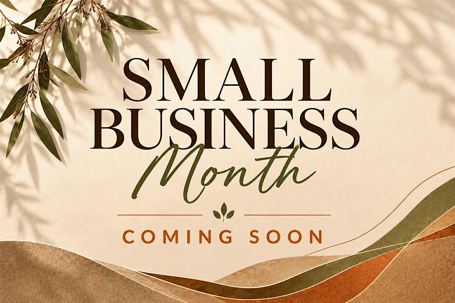 OCTOBER SMALL BUSINESS MONTH