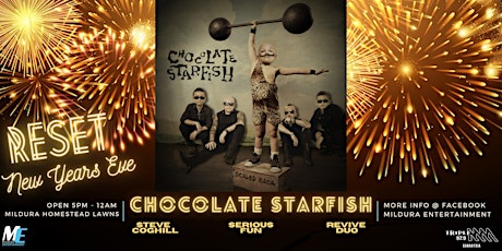 Reset  New Years Eve with Chocolate Starfish