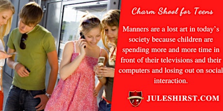 Charm School: Social Skills-Leadership-Confidence for Teens primary image
