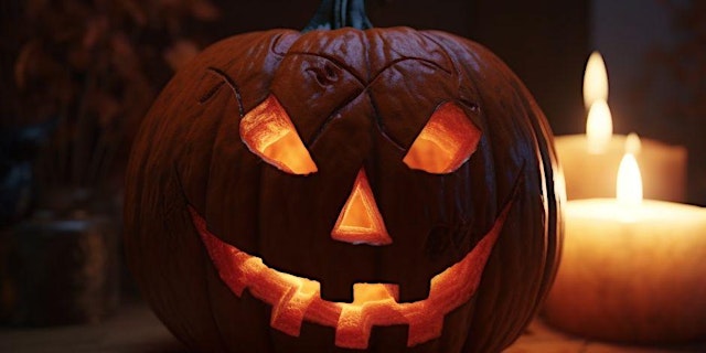 Pumpkin Painting on the Patio primary image