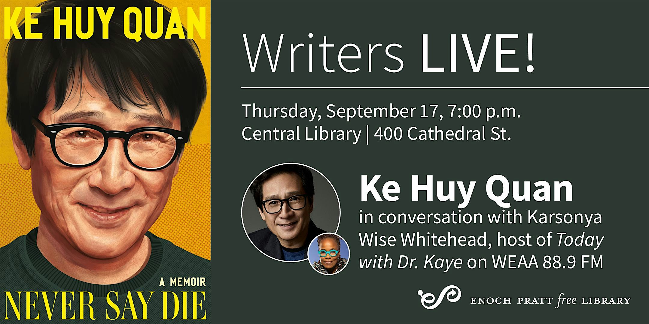 Ke Huy Quan: "Never Say Die"