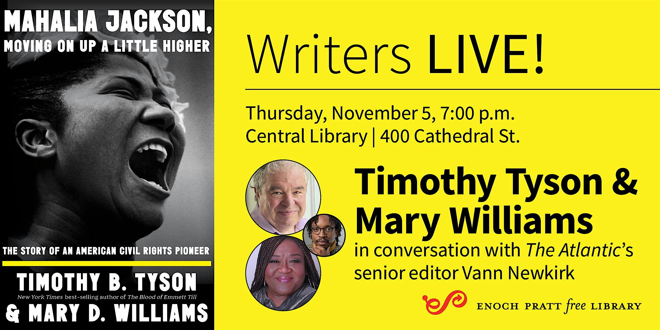 Timothy Tyson & Mary Williams: "Mahalia Jackson"