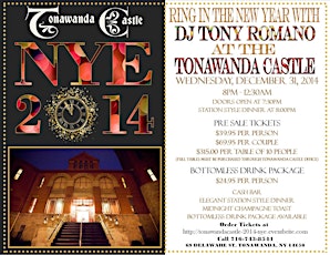 Tonawanda Castle 2014 New Years Eve Party primary image