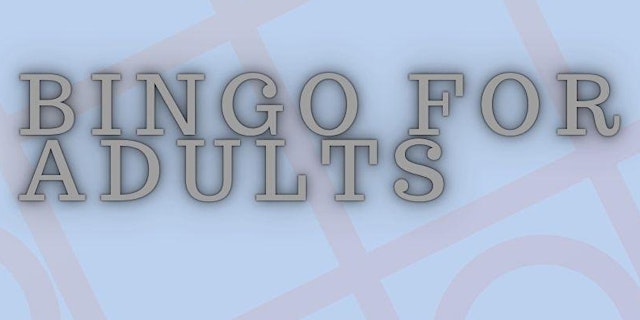 Image principale de Bingo for Adults - Afternoon Session