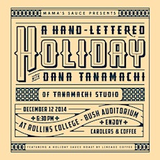 Mama’s Sauce Presents: A Hand-Lettered Holiday with Dana Tanamachi primary image