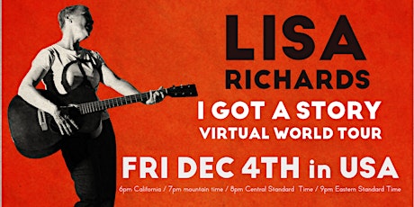 Lisa Richards USA Virtual World Tour 2020  "I Got A Story" primary image