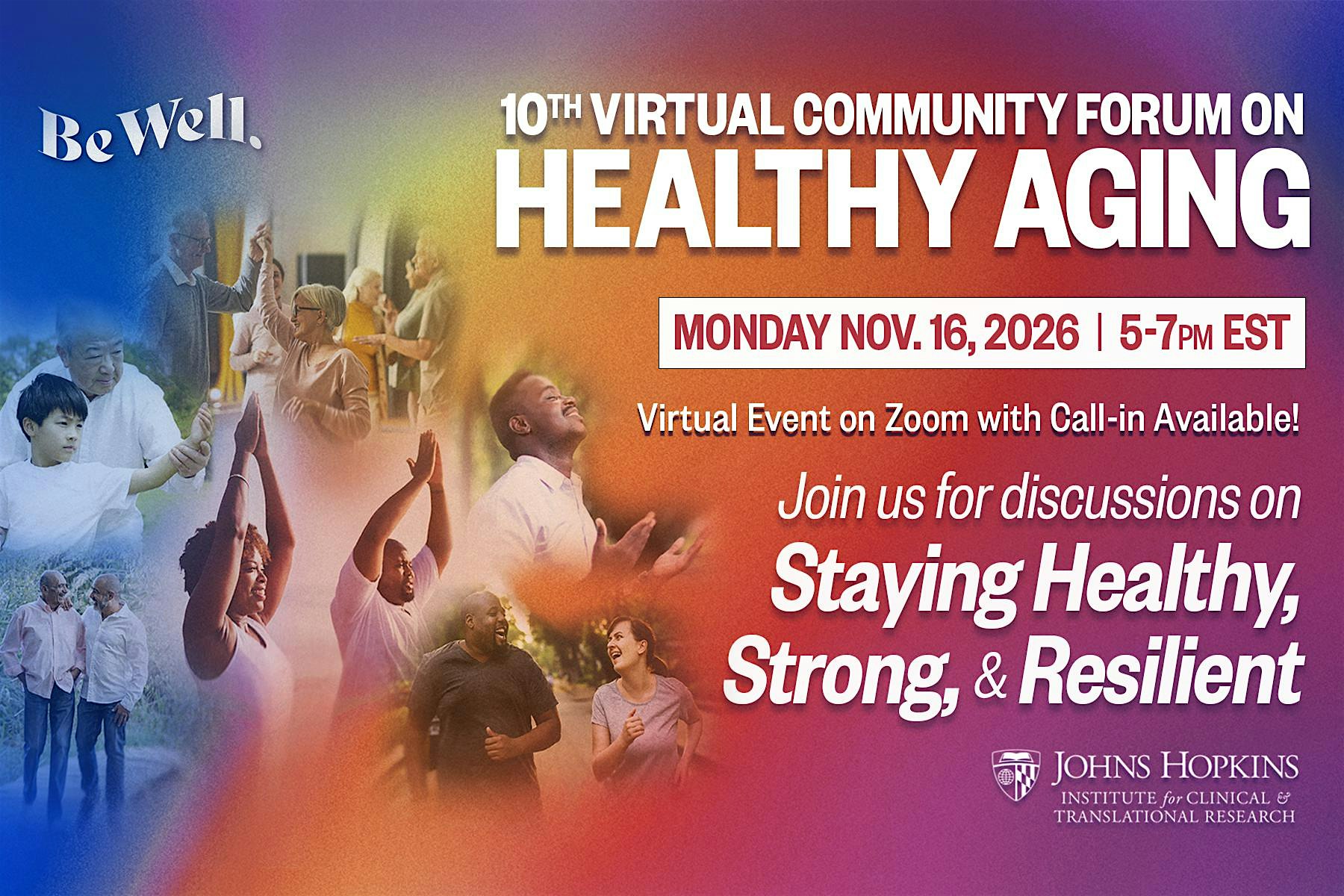 10th Community Forum on Healthy Aging