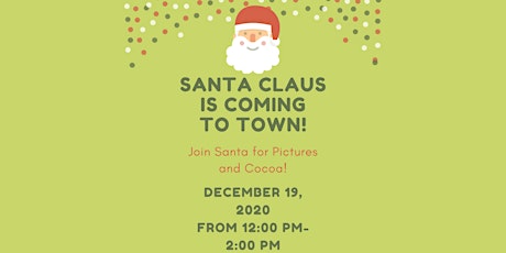 Pictures and Cocoa with Santa primary image