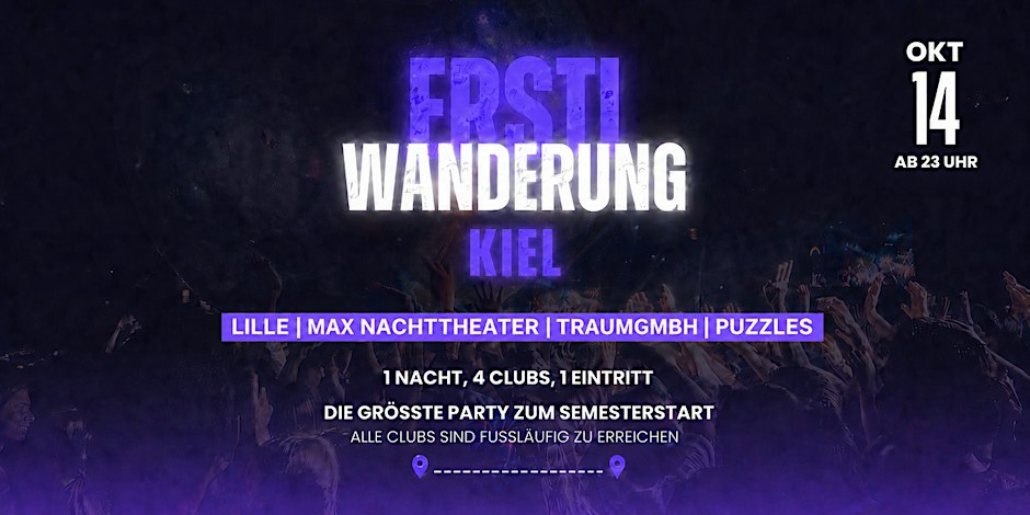 Erstiwanderung Kiel | Lille - Max Nachttheater - TraumGmbH - Puzzles | 14.10.