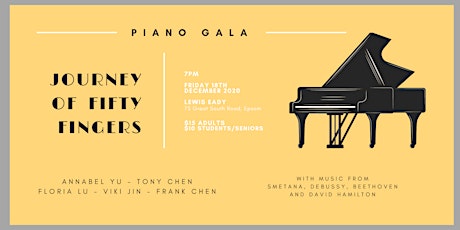 Piano Gala - Journey of Fifty Fingers