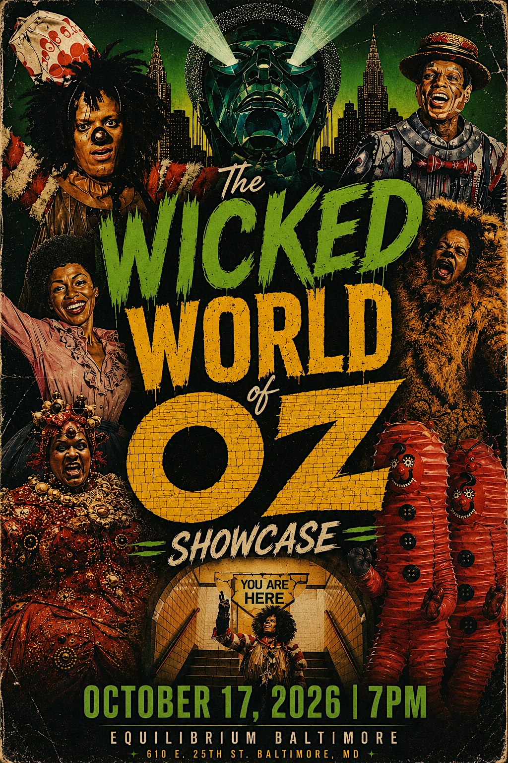 The Wicked World of Oz: A Haunted Aerial Showcase