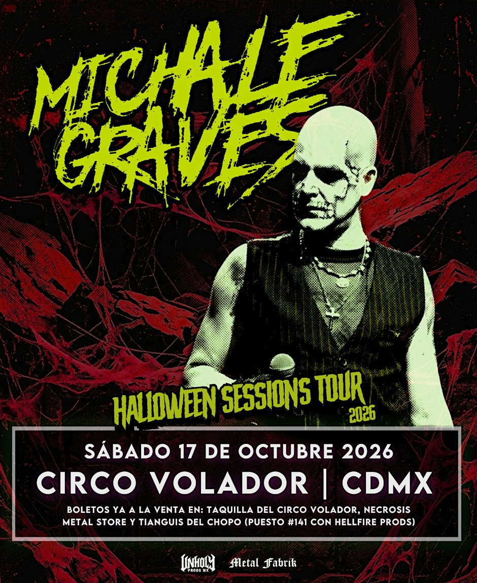 Michale Graves - Octubre 2026 | Halloween Sessions tour, CDMX