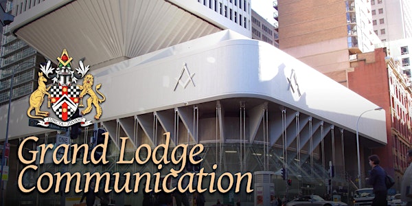 Grand Lodge Communication