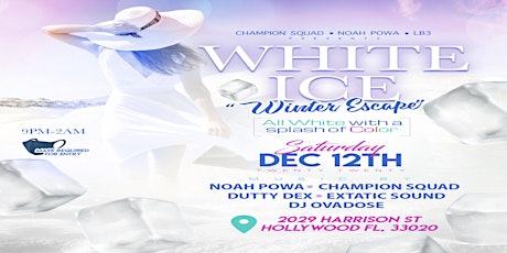 Imagem principal do evento White Ice "Winter Escape"