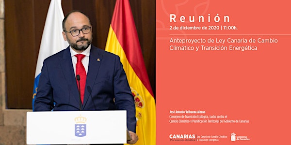 Anteproyecto de Ley Canaria de Cambio Climático y Transición Energética