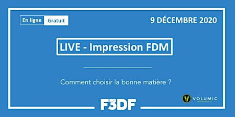 Image principale de Live - Impression FDM - Comment choisir la bonne matière ?