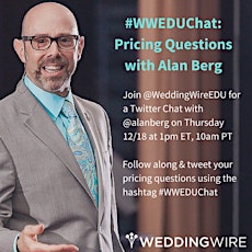 #WWEDU Chat: Pricing Questions with Alan Berg primary image