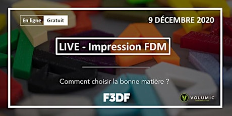 Image principale de Live - Impression FDM - Comment choisir la bonne matière ?