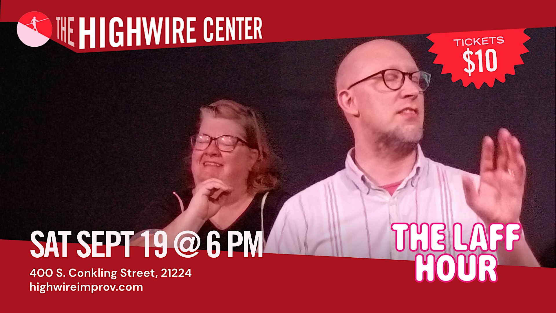 The Laff Hour: Improv Comedy at the Highwire Center!