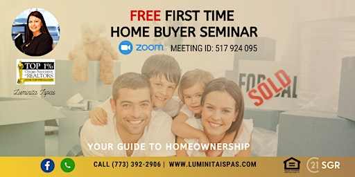 Hauptbild für First Time Home Buyer Online Seminar