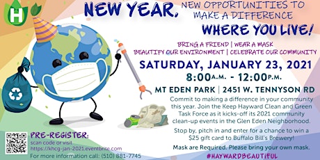 First Neighborhood Clean-up Event of 2021