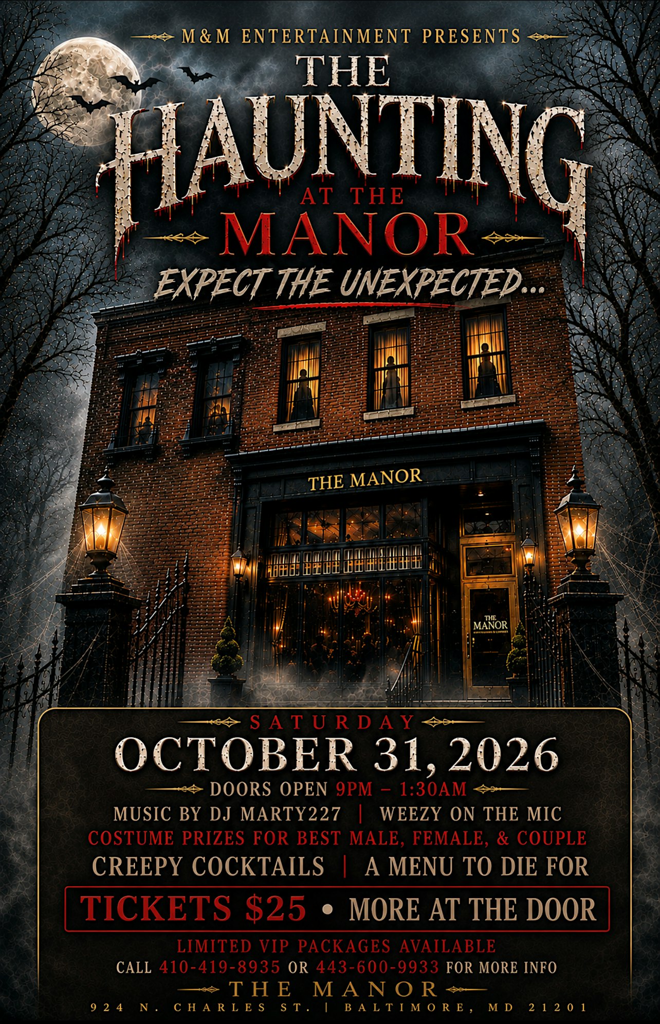 The Haunting At The Manor