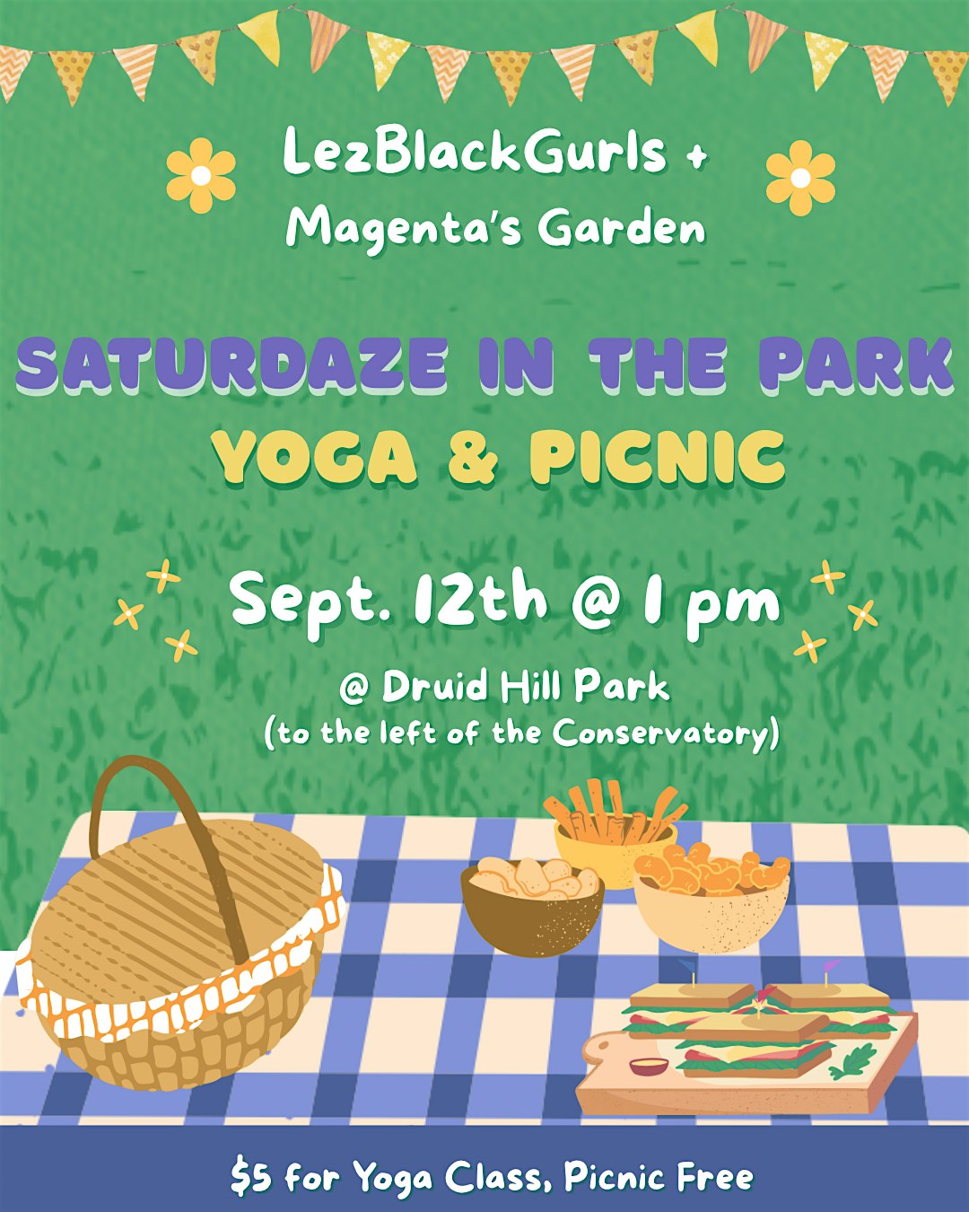 Saturdaze in the Park: Yoga + Picnic
