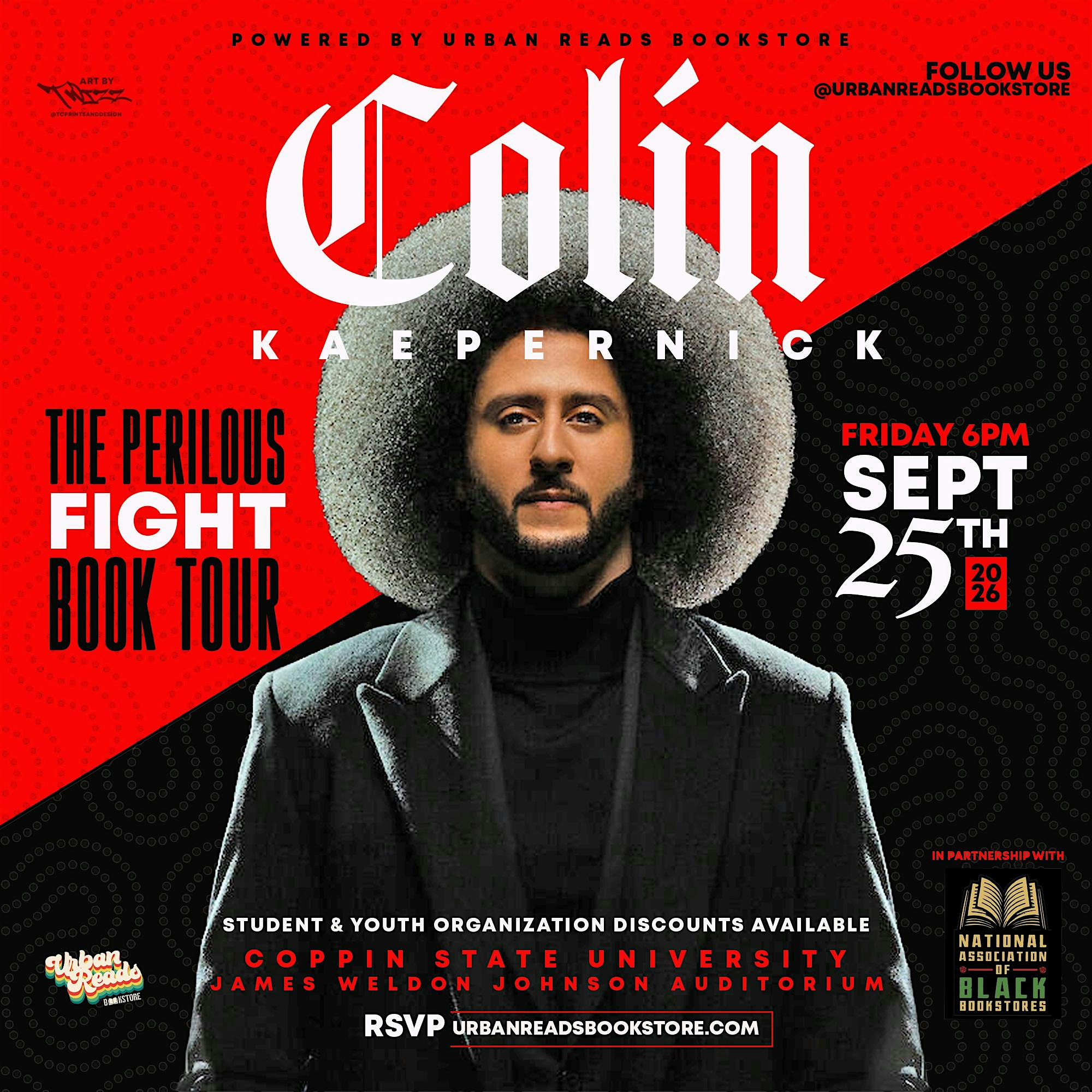 Colin Kaepernick Book Signing with Urban Reads Bookstore