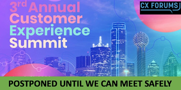 CX Forums Dallas Executive Summit