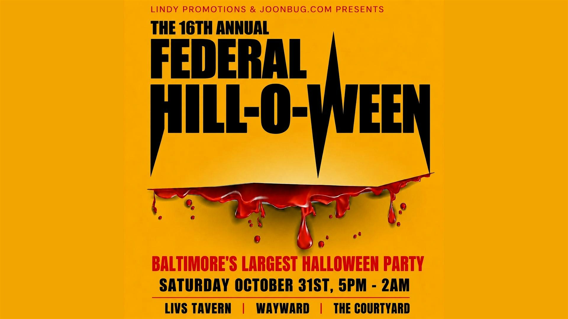 Federal Hill's 16th Annual Hilloween Bar Crawl
