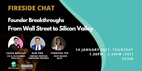 Fireside Chat - Founder Breakthroughs from Wall Street to Silicon Valley primary image