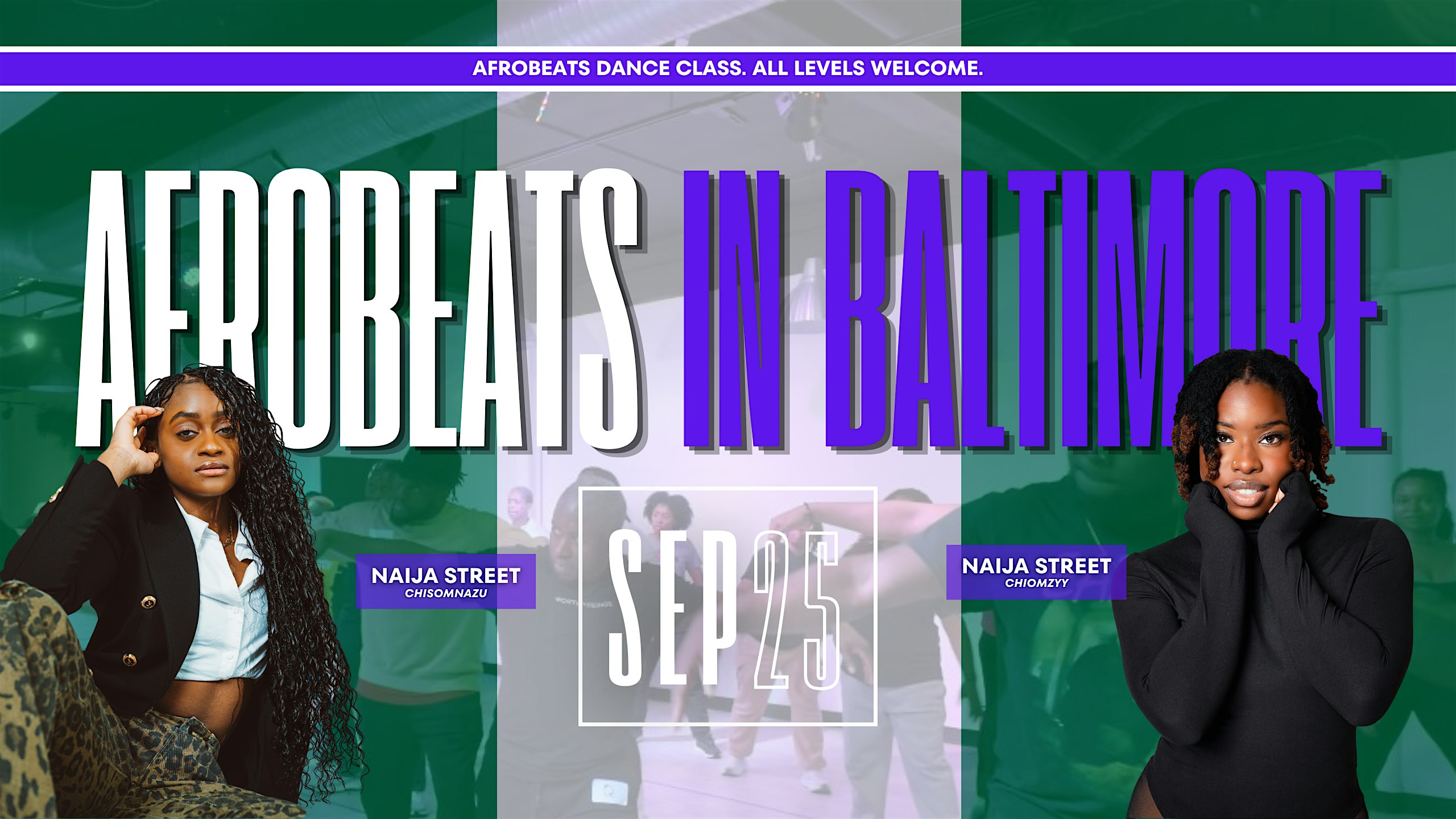 Afrobeats Dance Class in Baltimore, MD (Nigeria)