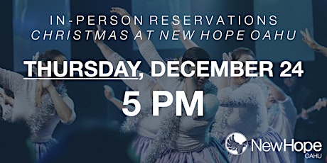Thursday, December 24 | 5pm | Christmas at New Hope Oahu primary image