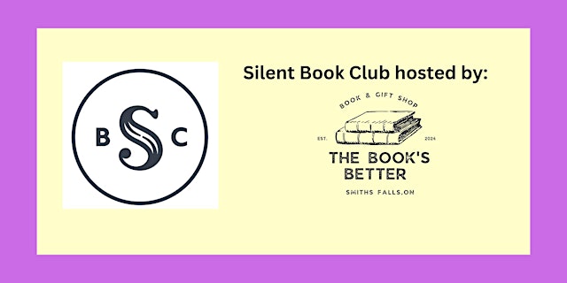 Image principale de October Silent Book Club - The Book's Better