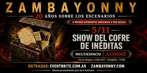 Afiche de Inéditas del Cofre