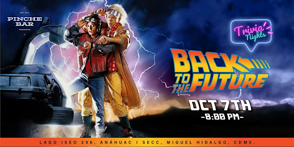 Back to the Future Trivia Night!