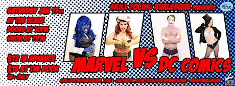 Skill Focus: Burlesque presents Marvel vs DC! primary image