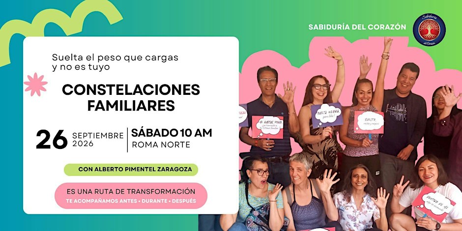 Constelaciones Familiares CDMX · Participa como representante