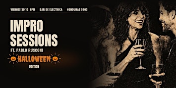 Afiche de Impro Sessions | Halloween Edition