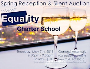 Equality's Spring Reception and Silent Auction primary image