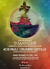 BABËL's DIMANCHE Holiday Edition: ACID PAULI & EDUARDO CASTILLO primary image