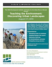 2015: Teaching the Environment: Discovering Urban Landscapes Program primary image