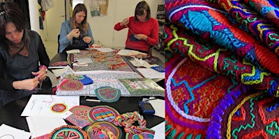 Studying & Stitching Amazonian Hand Embroideries