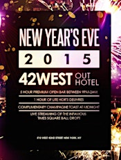 New Years Eve at 42 West Nightclub primary image
