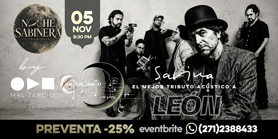 Noche Sabinera by Mal Tercio | LEÓN