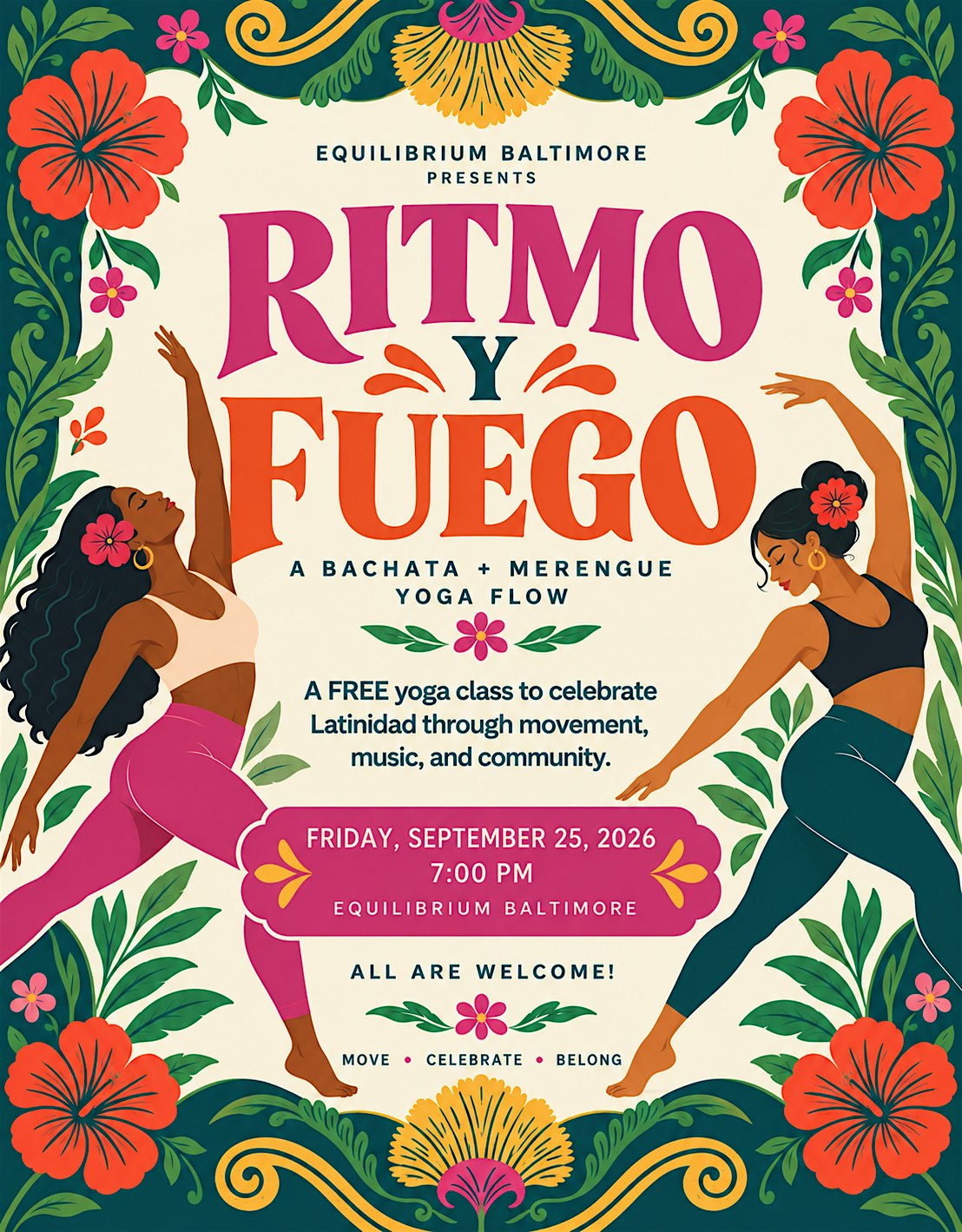 Ritmo y Fuego Yoga Flow