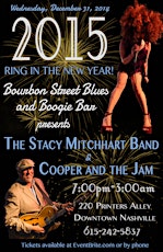 New Years Eve with The Stacy Mitchhart Band featuring Cooper & the Jam primary image
